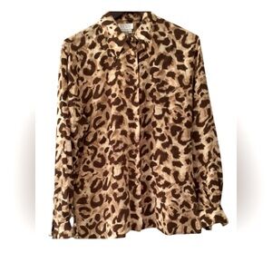 🌸REDUCED!!! Animal print Blouse
